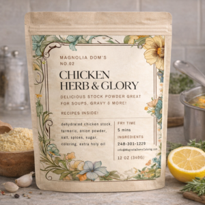 Magnolia Dom's No. 02 Chicken Herb & Glory