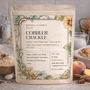 Magnolia Dom's No. 04 Cobbler Crackle